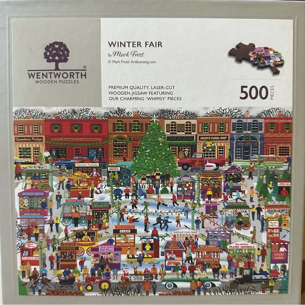 Wentworth Winter Fair Wooden Puzzle